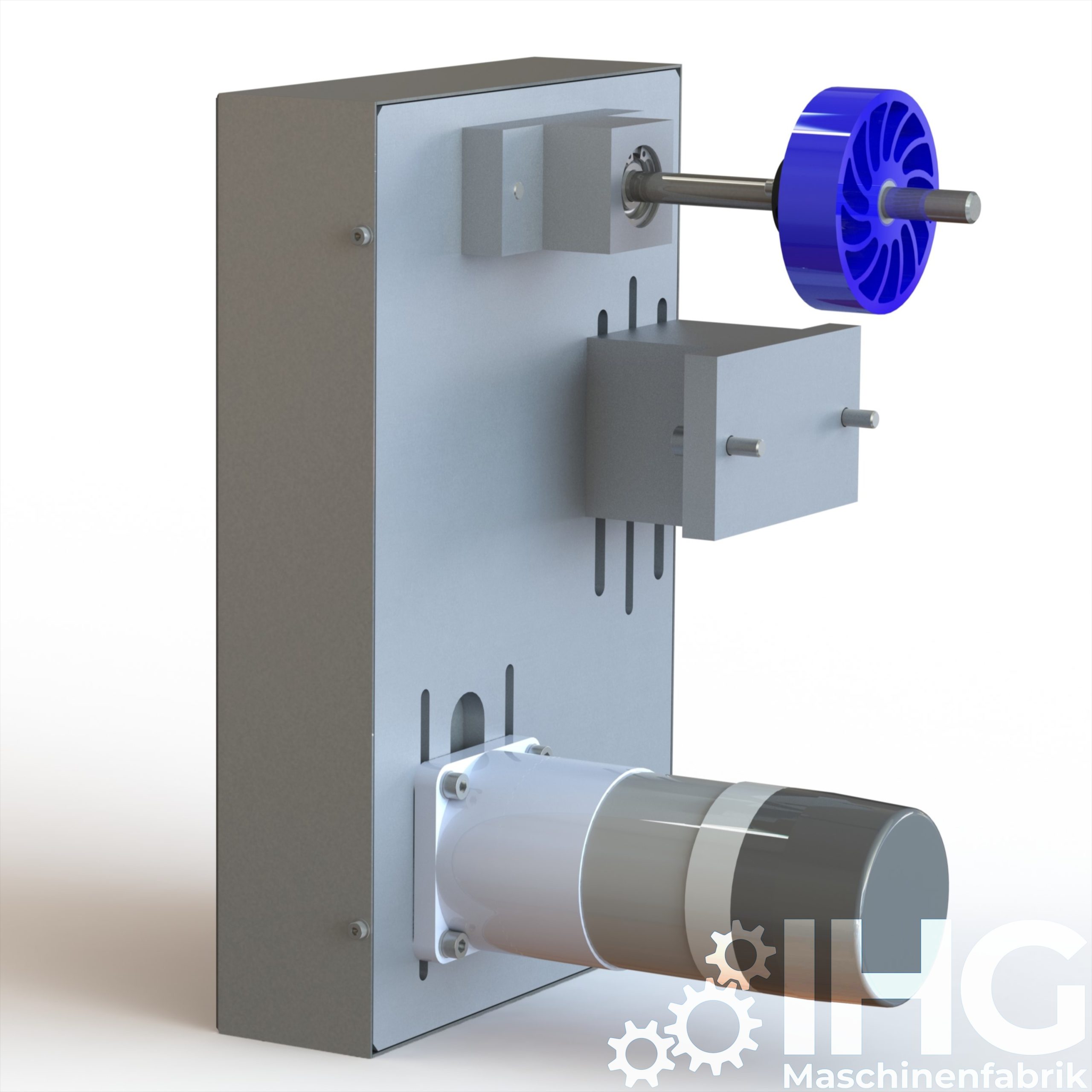 Drehvorrichtung DV2, CAD-Modell